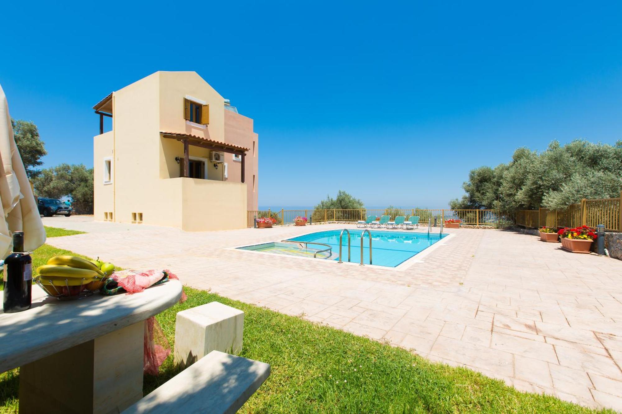 Maroulas Villas Ioanna & Stavros, Private Pools, Bbq & Seaview, By Thinkvilla Maroulás Exterior foto